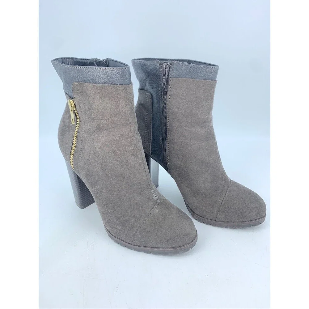 Juicy Couture Womens 8.5 Livia Ankle Boot Booties Boho Whimsey Goth‎ Party